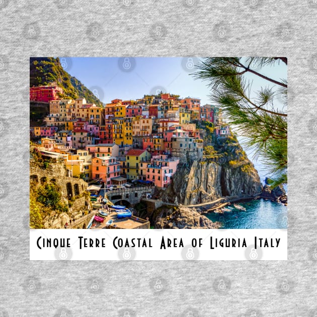 Cinque Terre Coastal Area of Liguria Italy by Gear 4 U